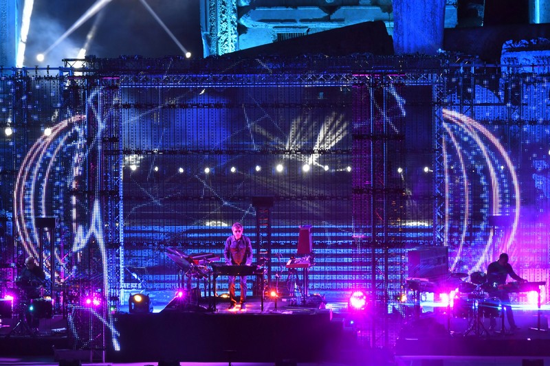 Jean Michel Jarre at Baalbeck Festival
